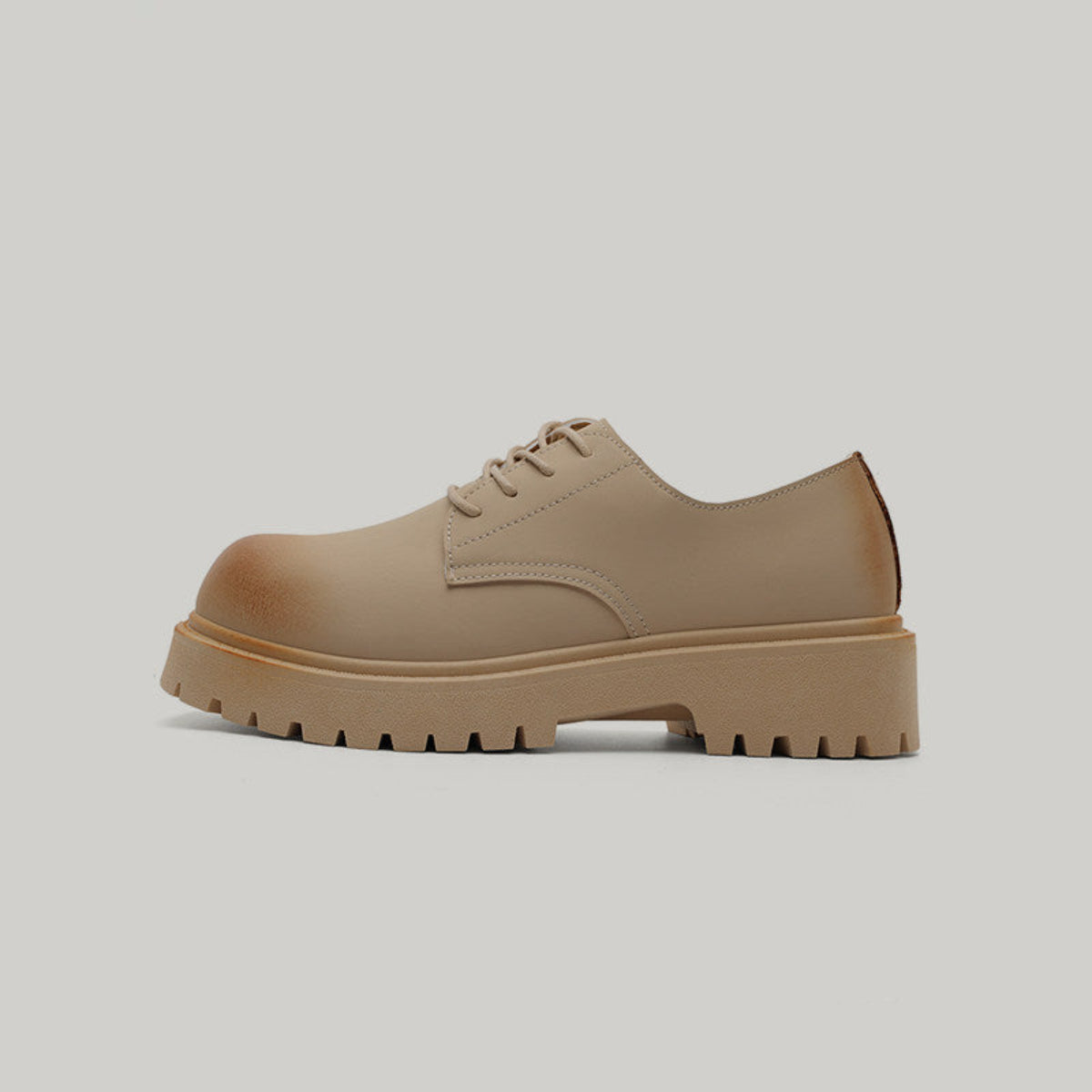 Chunky Sole Lace-Up Shoes