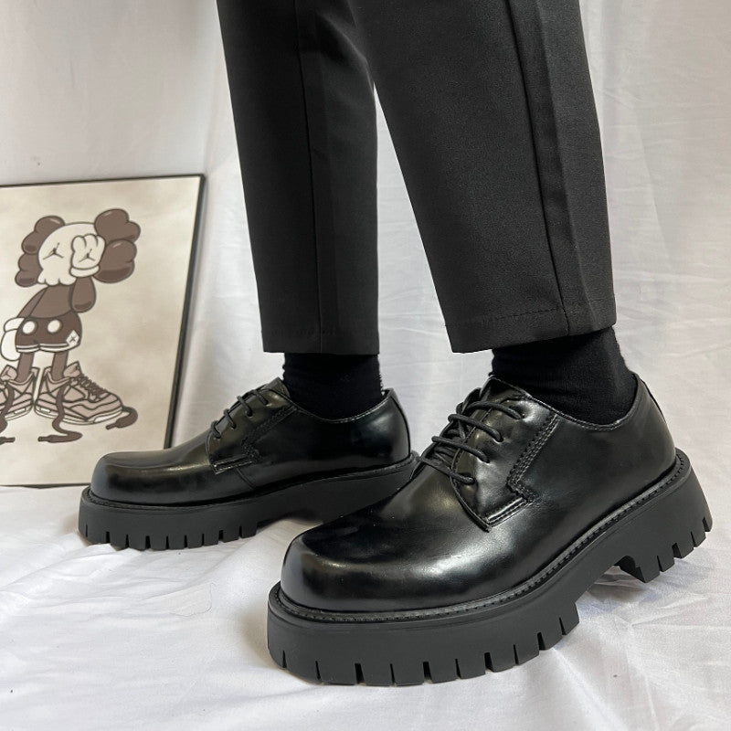 Chunky Platform Lace-Up Shoes