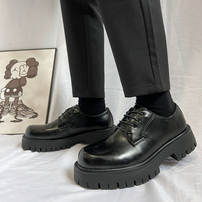 Chunky Platform Lace-Up Shoes