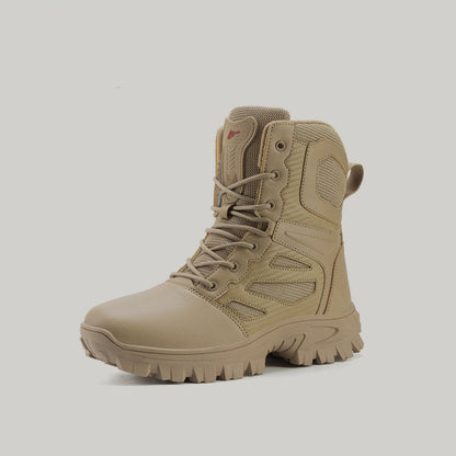 Platform Lace-Up Boots