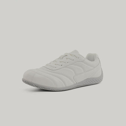 Panel Stitch Detail Lace-Up Sneakers