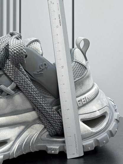 Chunky Platform Mesh Sneakers