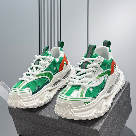 Mesh Air Chunky Sole Sneakers