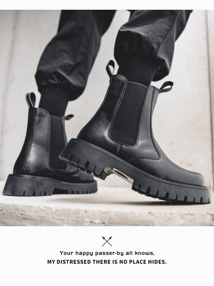 Chunky Platform Chelsea Boots