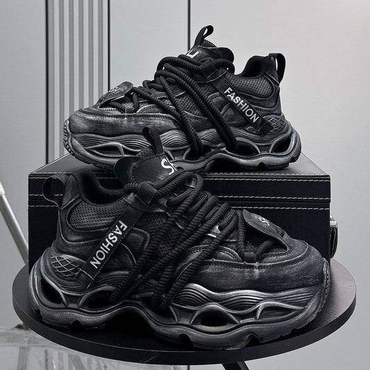 Rope Thick Sole Dad Sneakers