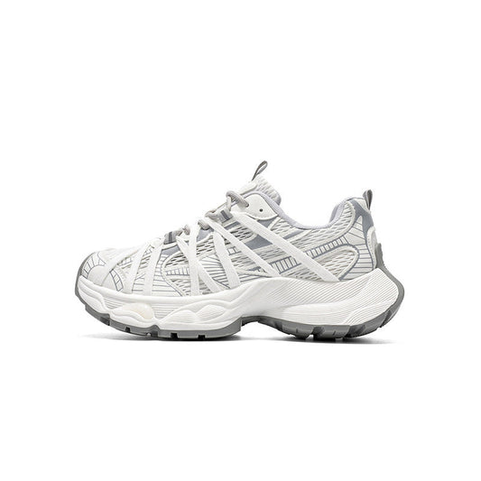 Mesh Strap Panel Chunky Sneakers