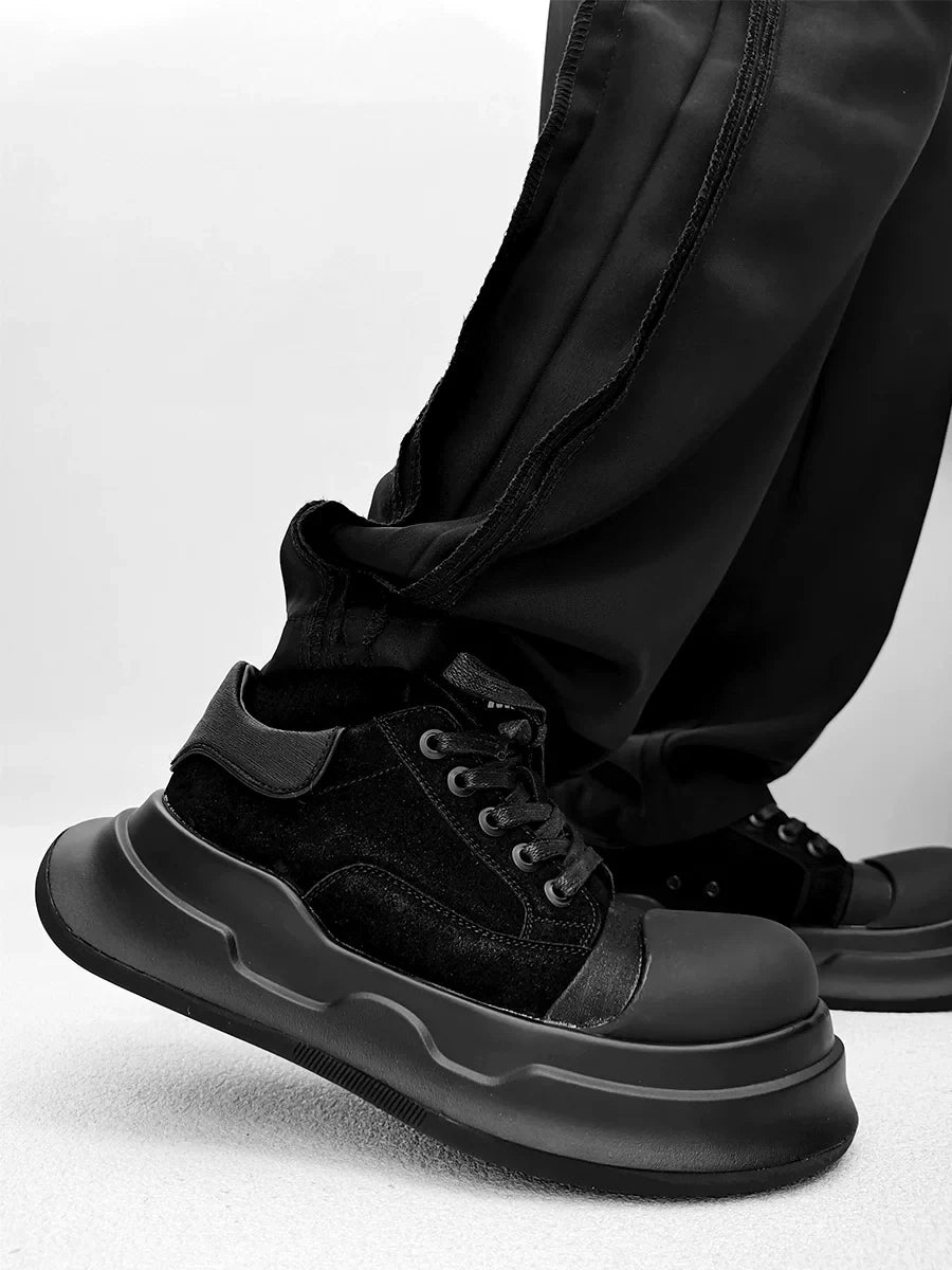 Obsidian Pulse Platform Sneakers