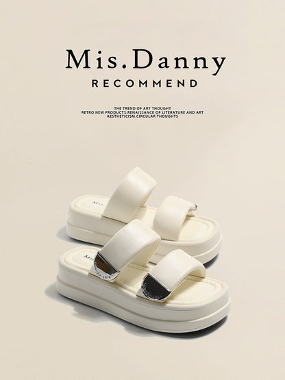Super Soft Platform Double-Strap Sandals