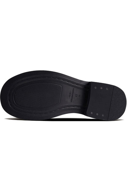 Thick-Sole Lace Loafers
