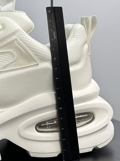 Mesh Air Sole Chunky Sole Sneakers