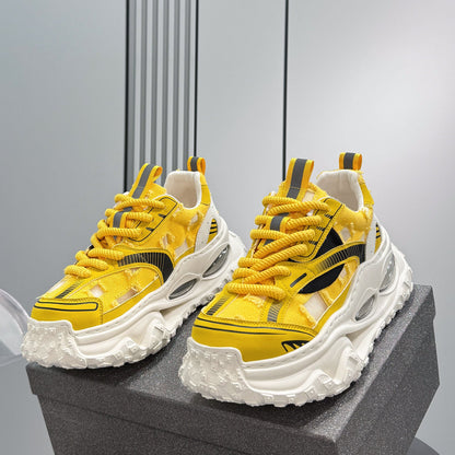 Mesh Air Chunky Sole Sneakers