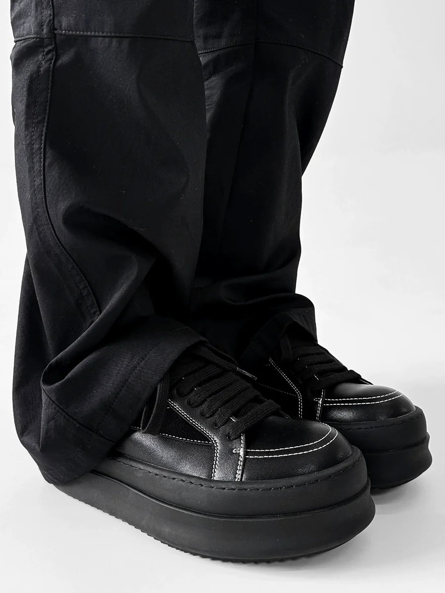 Chunky Elevated Sole Platform Sneakers