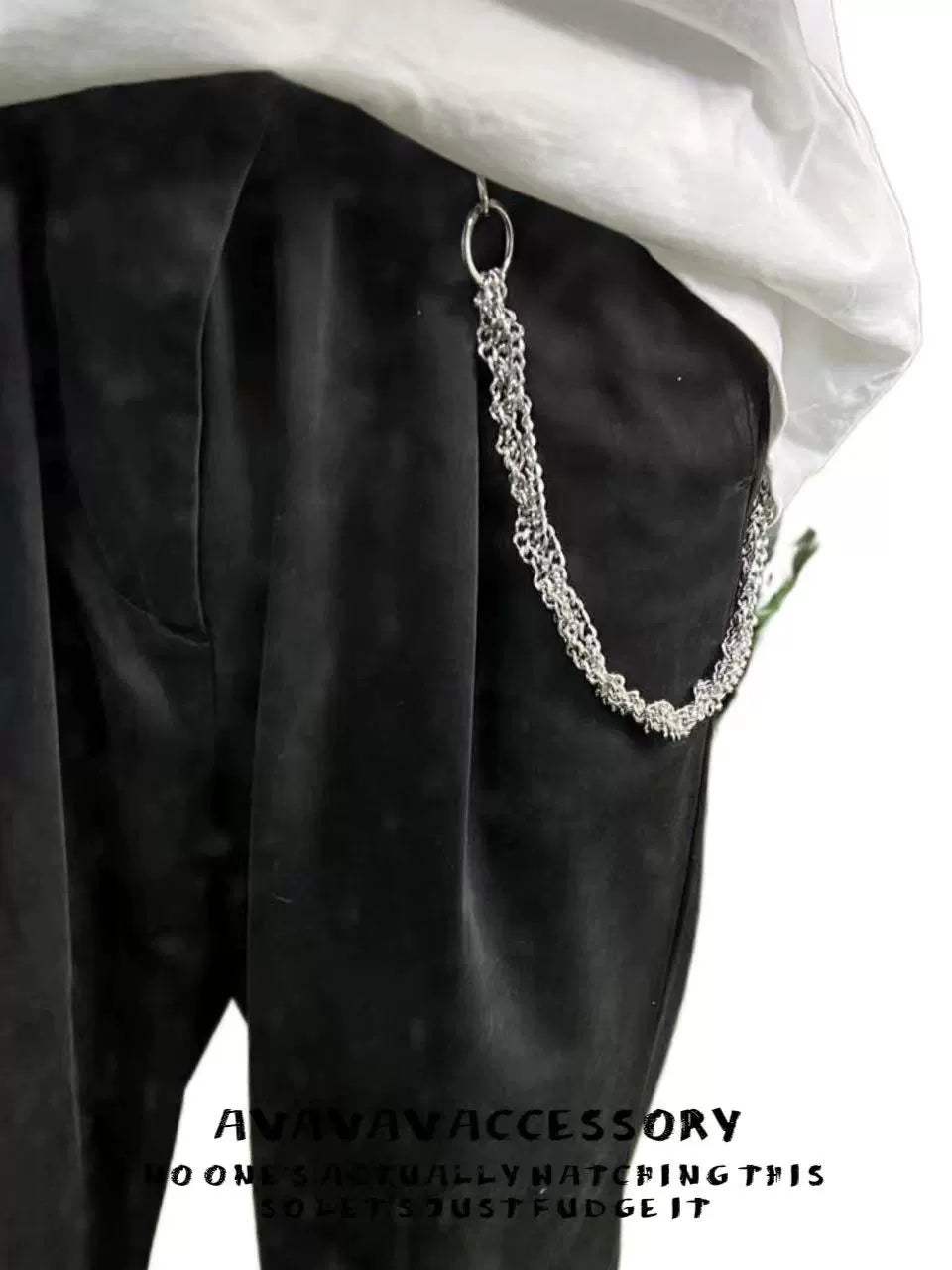 Heavy-Duty Chunky Metal Wallet Chain