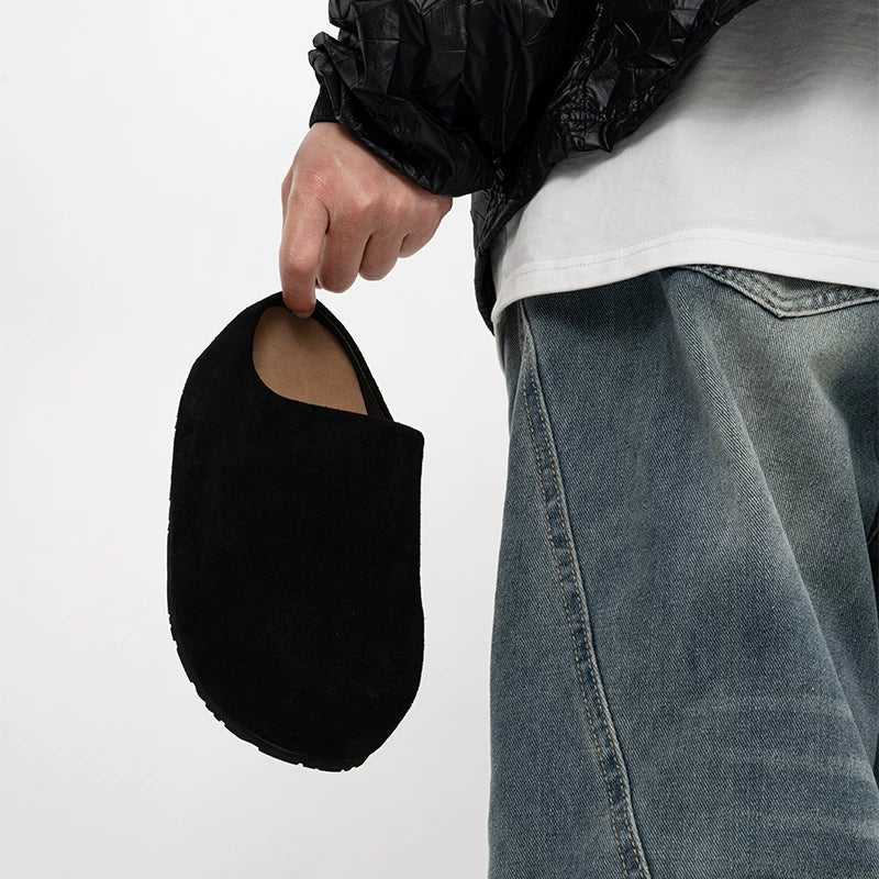 Box Toe Loft Suede Clogs
