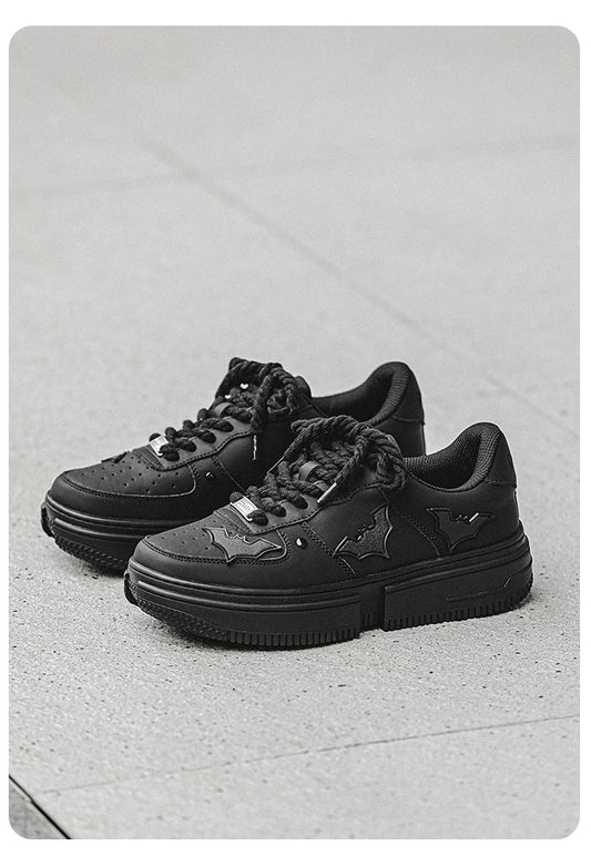 Nightwing Bat Crest Platform Sneakers