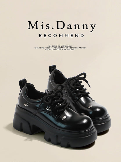 Platform Chunky Sole Lace-Up Shoes