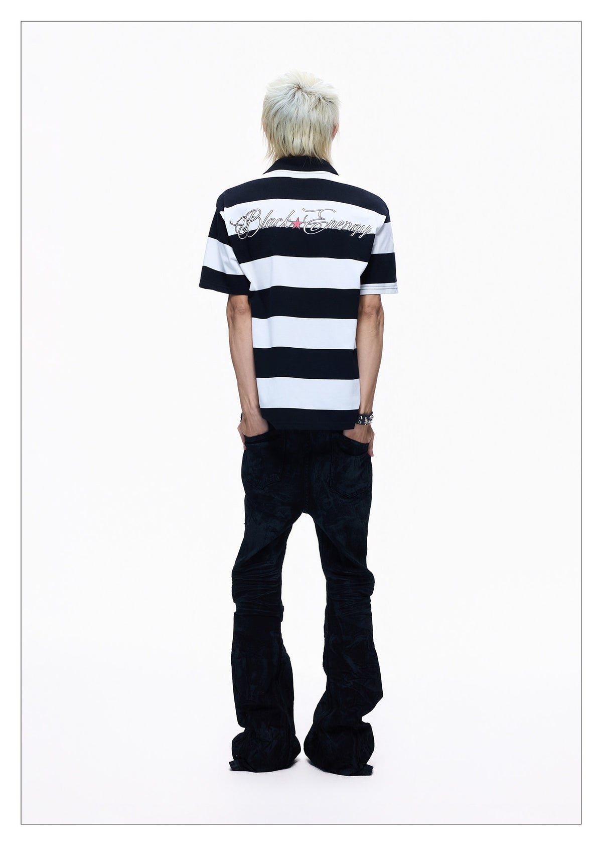 Light Casual Polo Shirt, Loose Fit, Short Sleeves