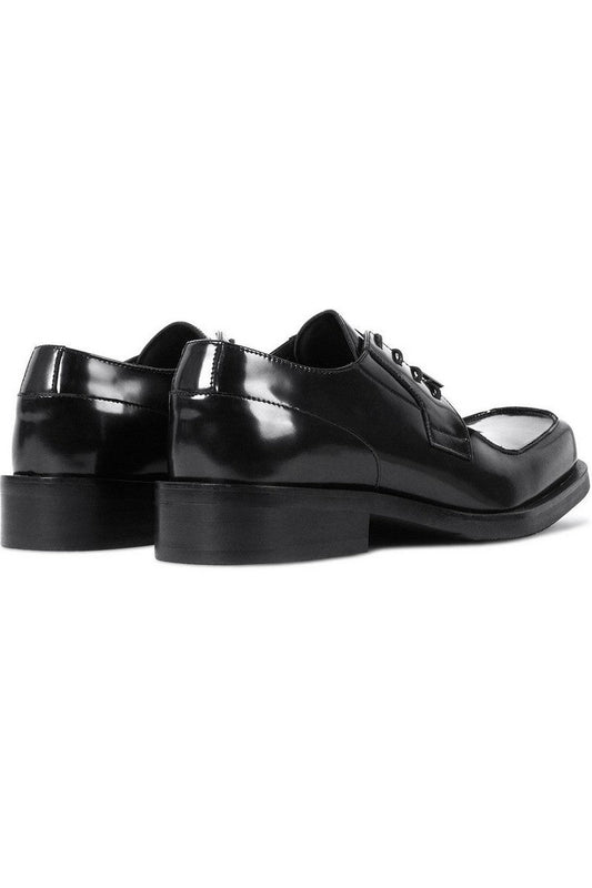 Square-Toe Derby Shoes