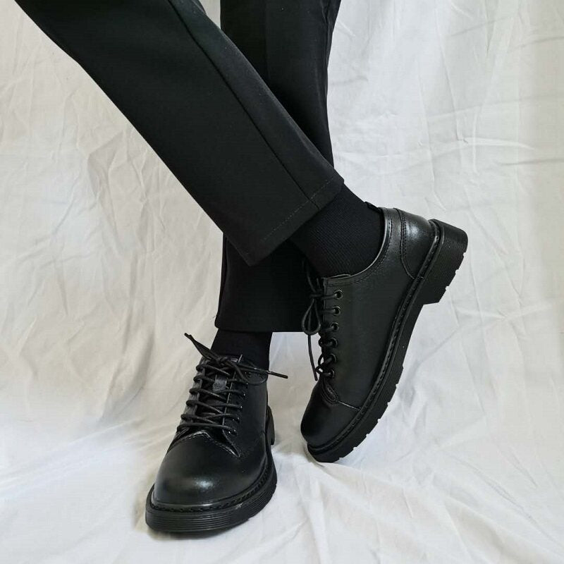 Platform Lace-Up Shoes