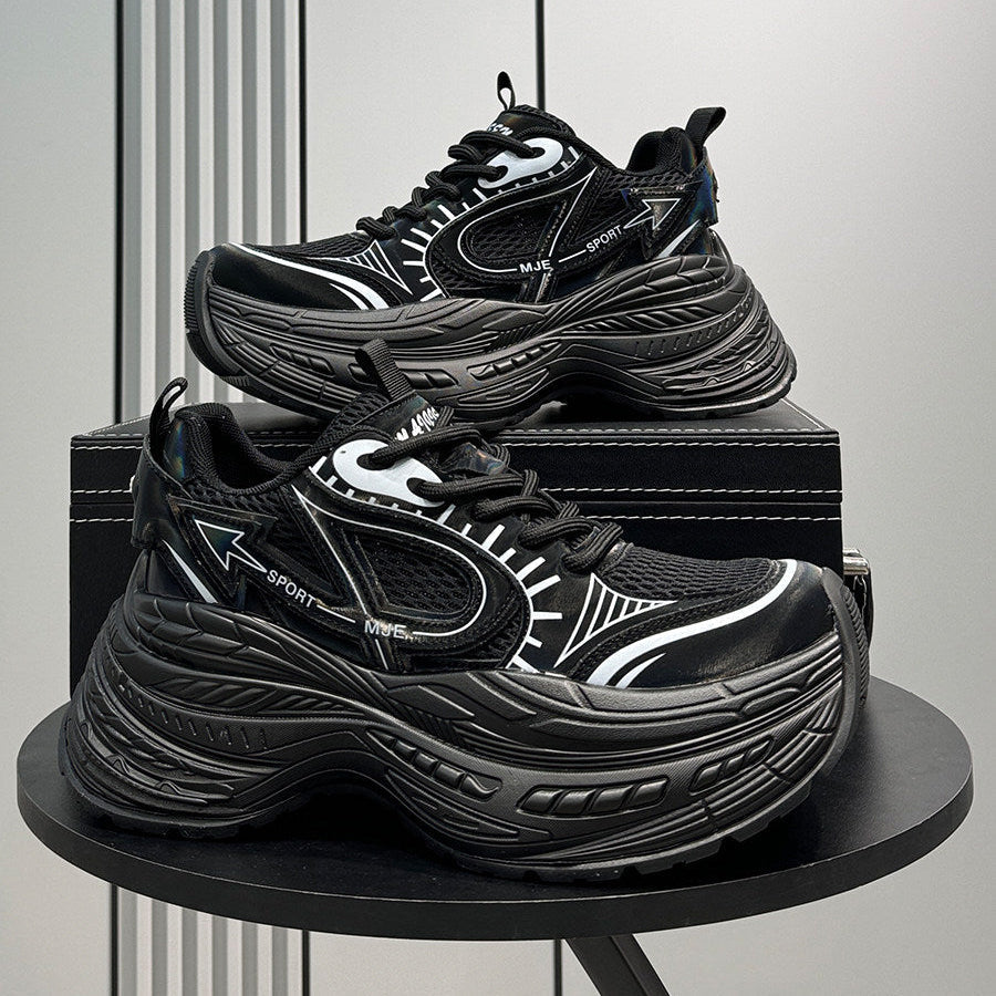 Mesh Thick Sole Sporty Sneakers