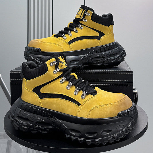 Chunky Platform Height Increase Boots