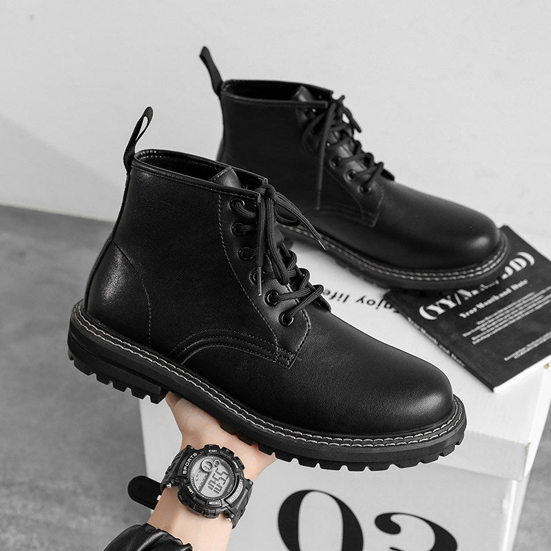 Lace-Up Ankle Boots