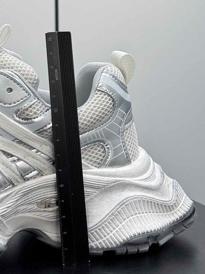 Breathable Mesh Chunky Platform Sneakers WN24801