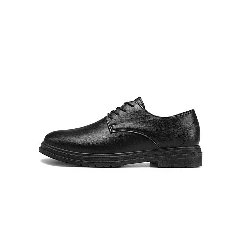 Breathable PU Leather Lace-Up Shoes WN23538