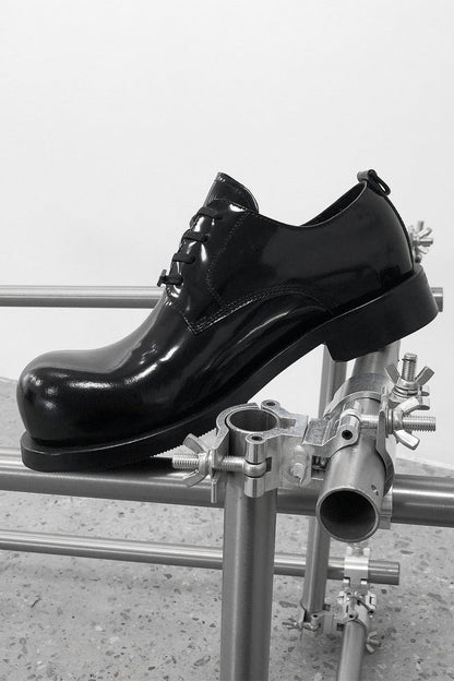 Patent Leather Derby Shoes