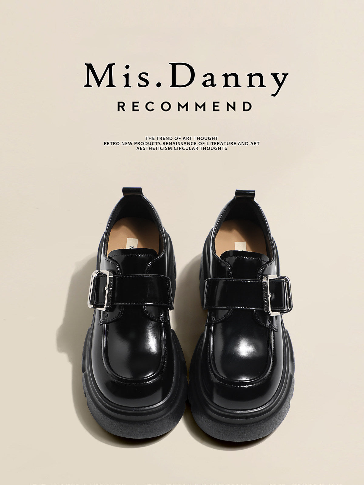 Strap Platform Loafers