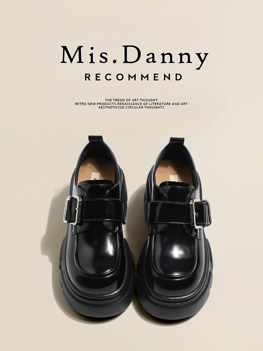 Strap Platform Loafers
