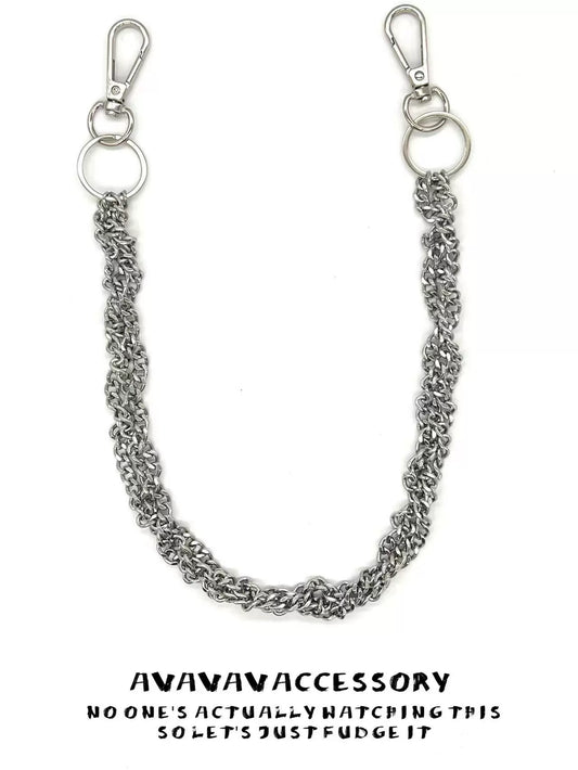 Heavy-Duty Chunky Metal Wallet Chain