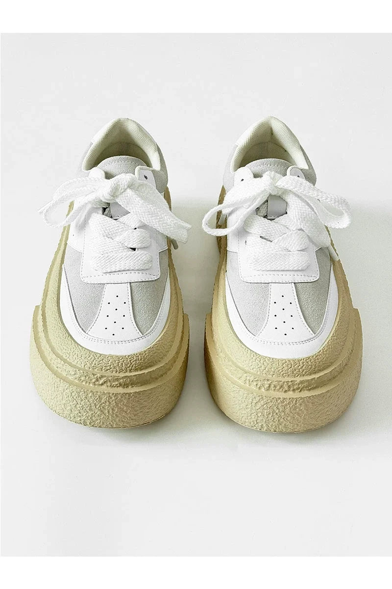 Chunky Textured Sole Sneakers