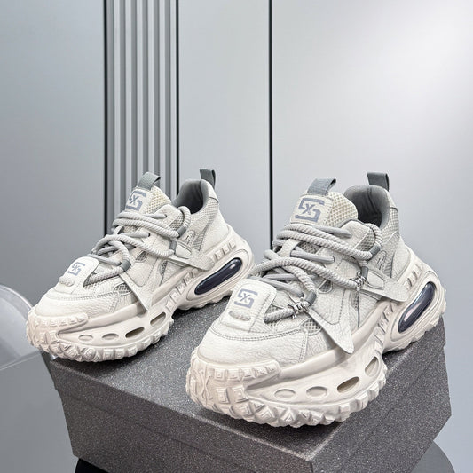 Damage Strap Air Sole Chunky Sole Sneakers WN24720