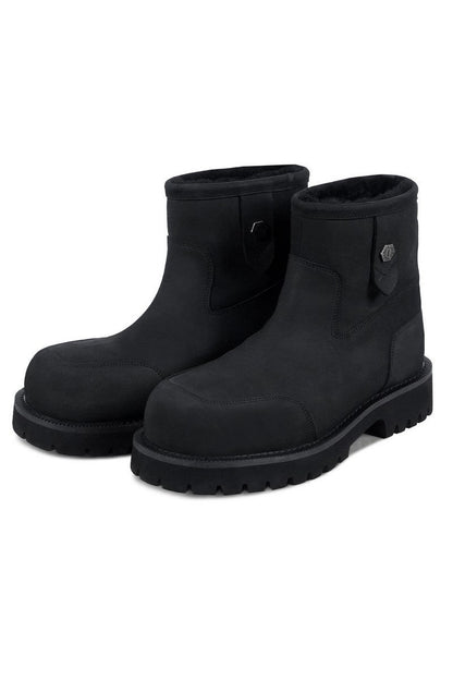 Fleece Suede Snow Boots