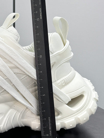 Thick Sole Lace-Up Sneakers