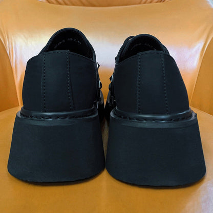 Studded Cross Chunky Sole Sneaker Boots