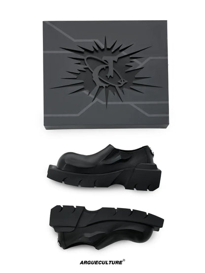 Leather Low-Top Shoes