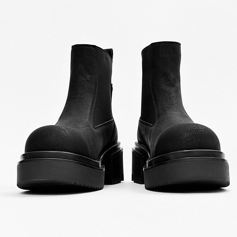 Chunky Platform Chelsea Boots