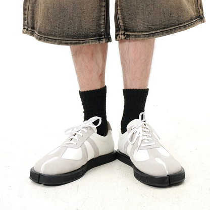 Leather Tabi Sneakers