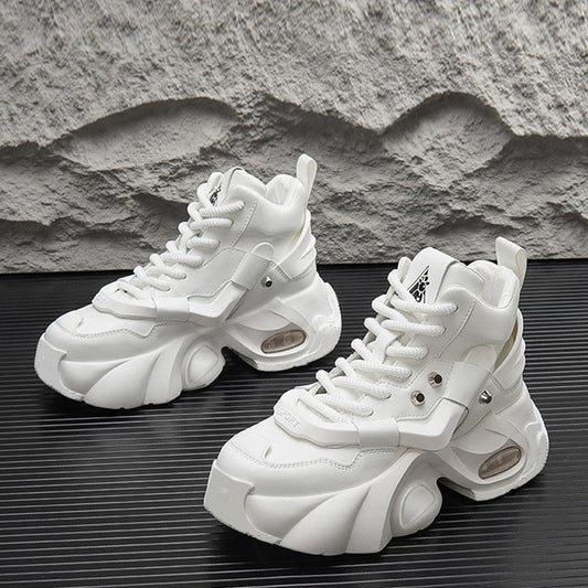 Strap Air Sole Platform Sneaker Boots