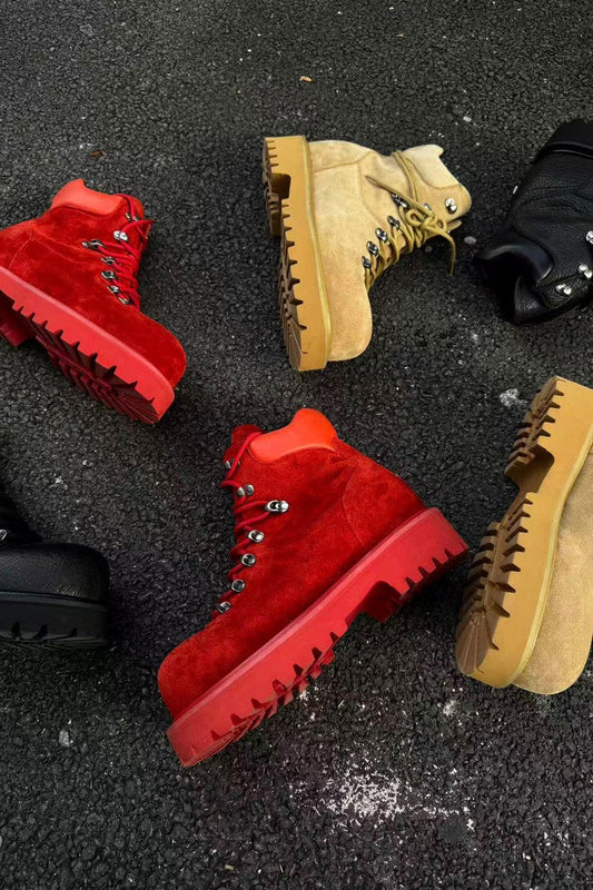 Extra Lift Combat Boots