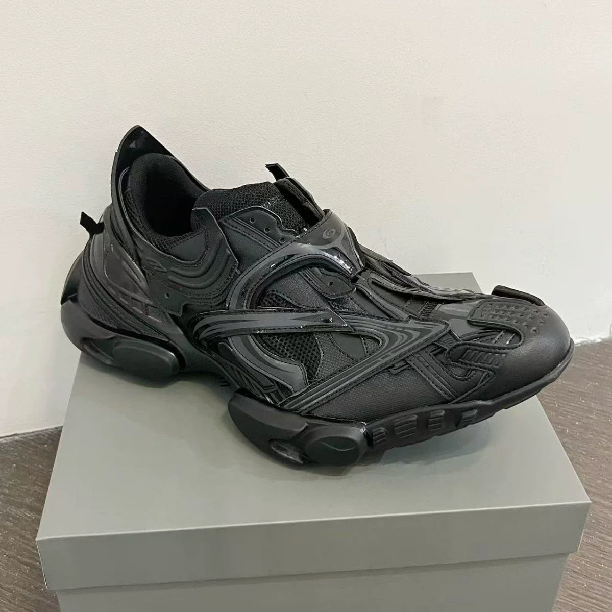 Crocodile Chunky Sole Dad Sneakers