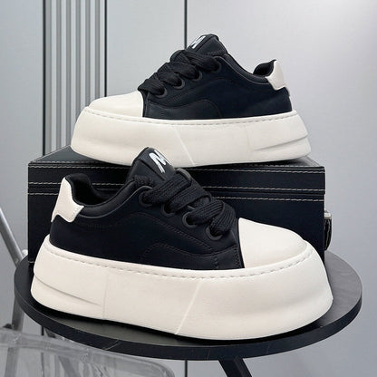 Lace Up Platform Thick Sole Sneakers