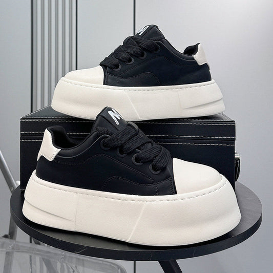 Lace Up Platform Thick Sole Sneakers