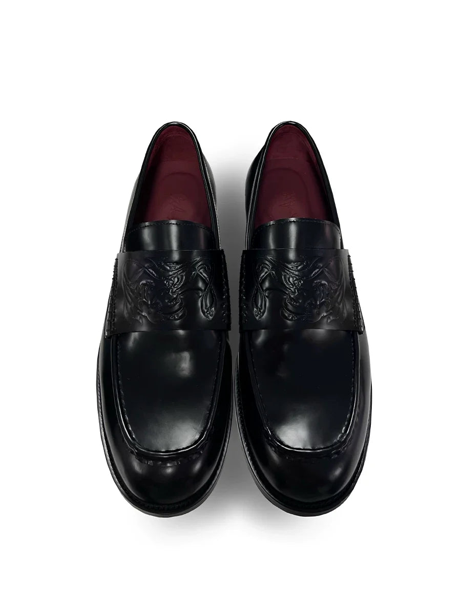 Vampire Leather Loafers