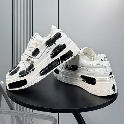 Chunky Platform Lace-Up Sneakers