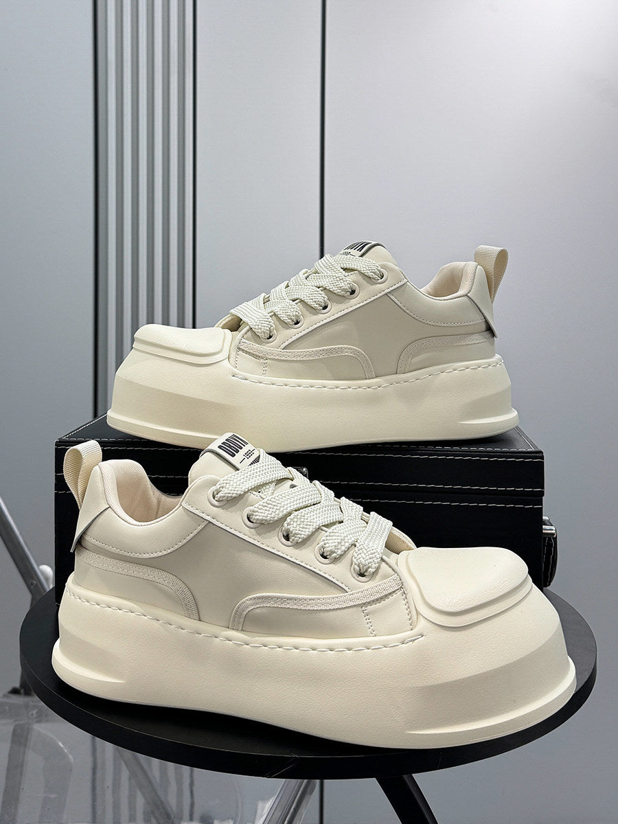 Rope Lace Platform Chunky Sole Sneakers