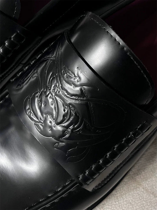 Vampire Leather Loafers