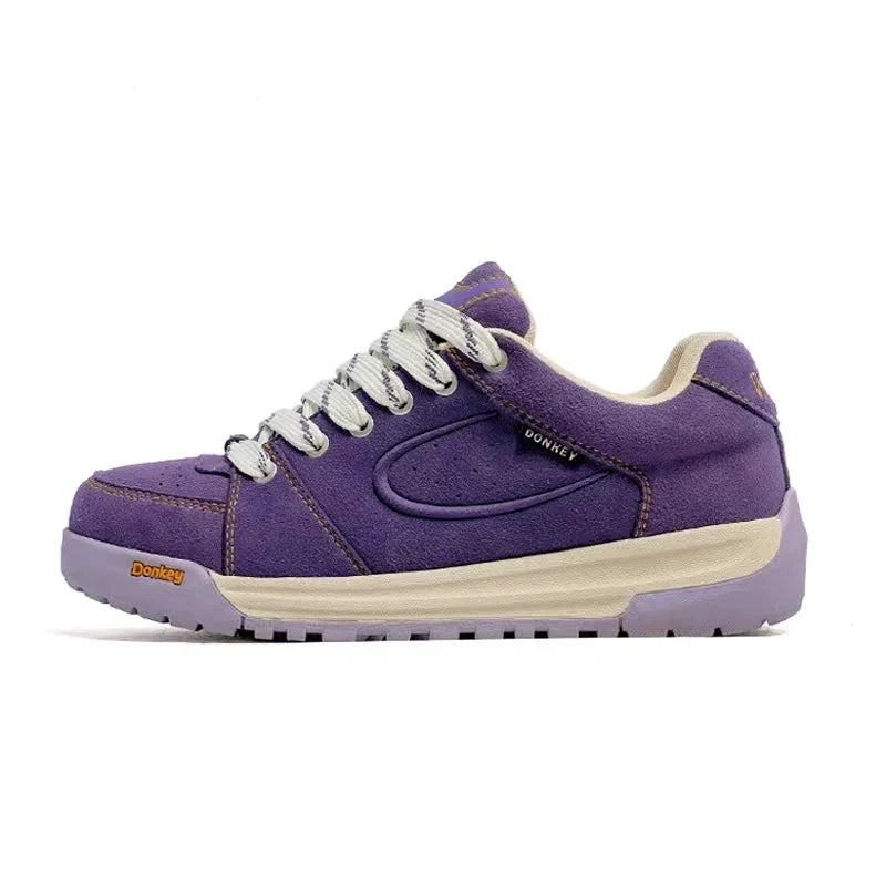 Crest Suede Court Sneakers